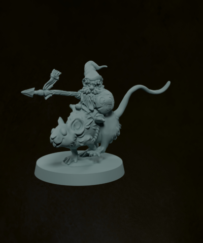 Gnome Mouse Rider Spearman 3