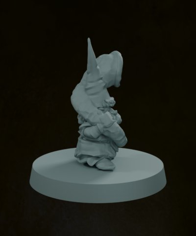 Alternative view of Gnome Musician