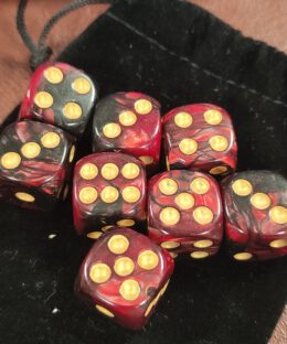 Pip Dice Bloody Marble