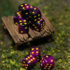 Blackberry Swirl | Mini Pip Dice