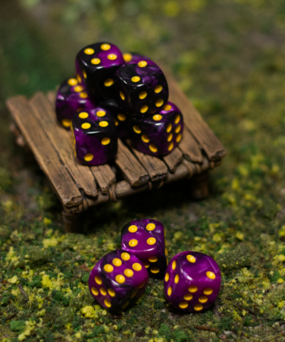 Blackberry Swirl | Mini Pip Dice