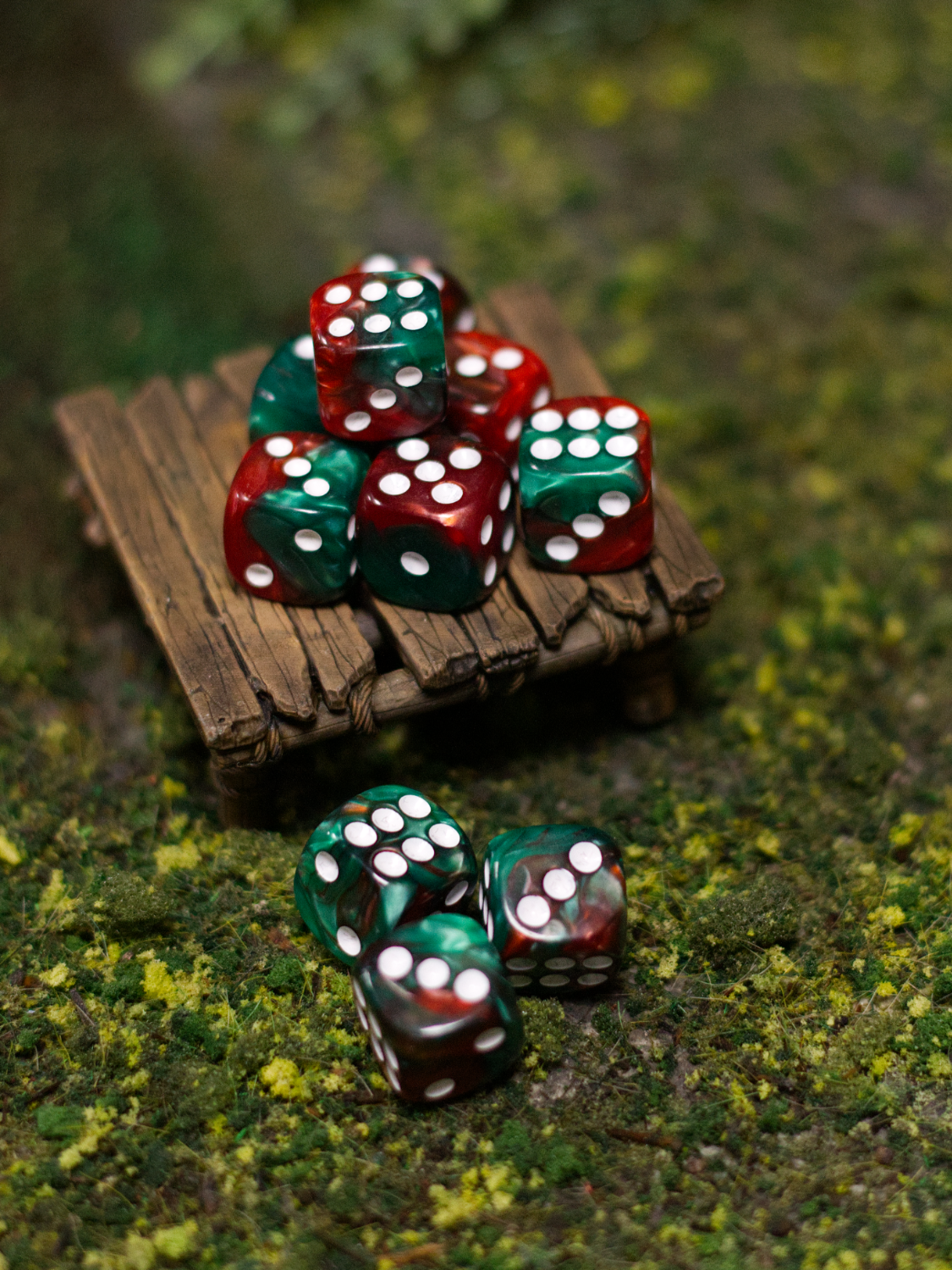 Bloody Forest | Mini Pip Dice