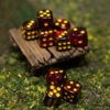 Bloody Marble | Mini Pip Dice
