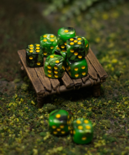 Orc Snot | Mini Pip Dice