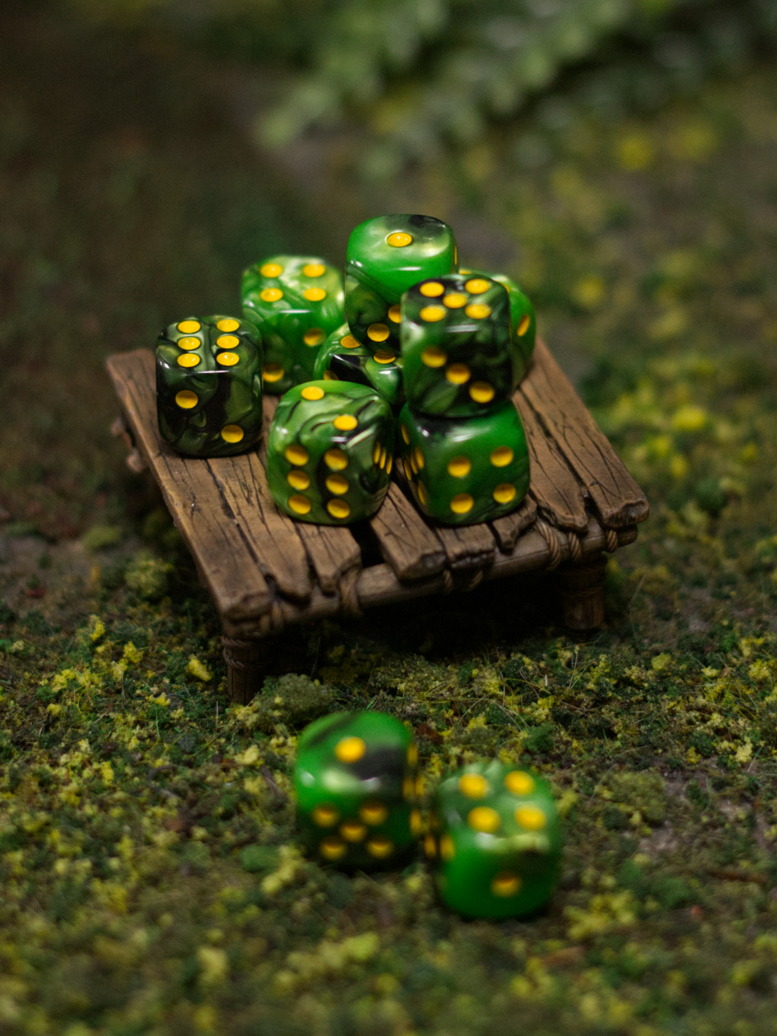 Orc Snot | Mini Pip Dice