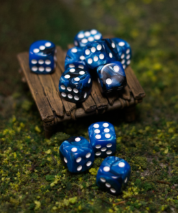 Thunder Clouds | Mini Pip Dice