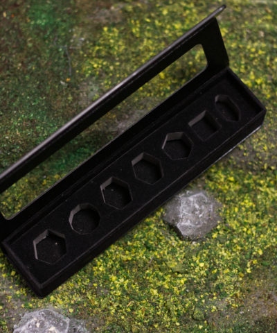Black Faux Leather Dice Case - Image 2