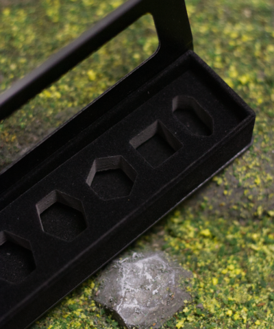 Black Faux Leather Dice Case - Image 3
