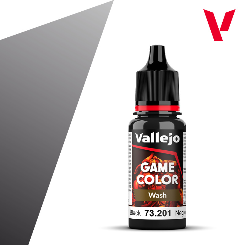 73.201 Black Vallejo Game Color Wash