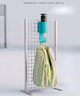 Alternative view of Padel Tas & Bidonhouder