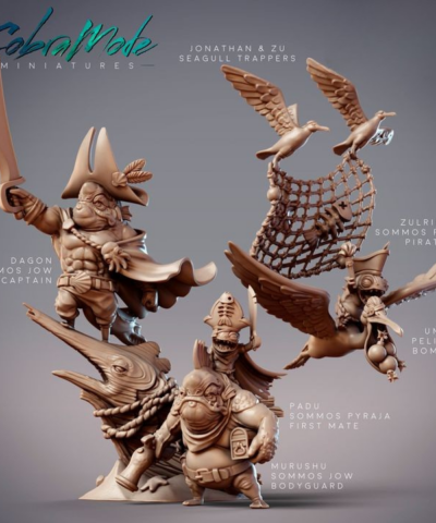 Sommos Fishfolk Pirates