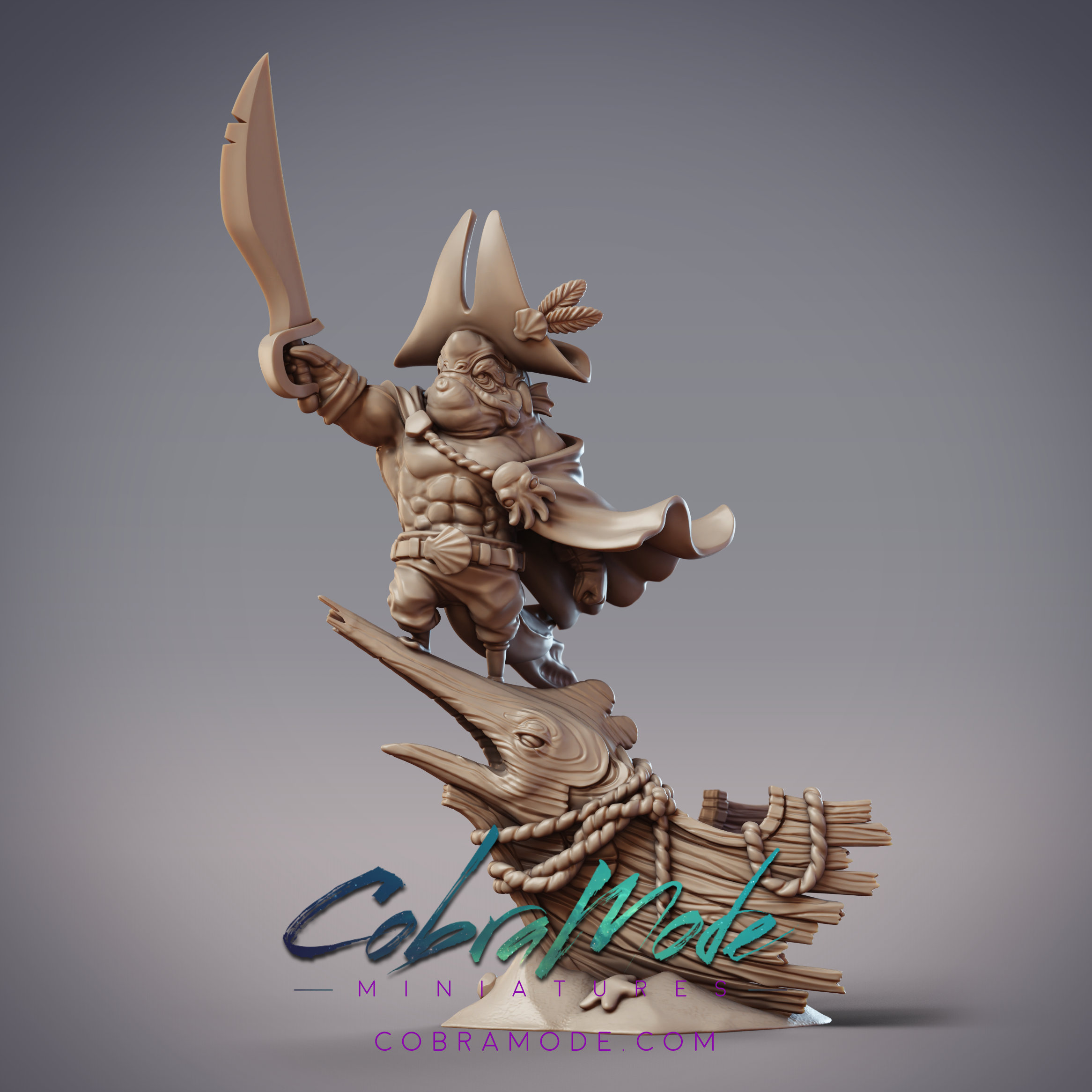 Sommos Jow Pirate Captain Dagon
