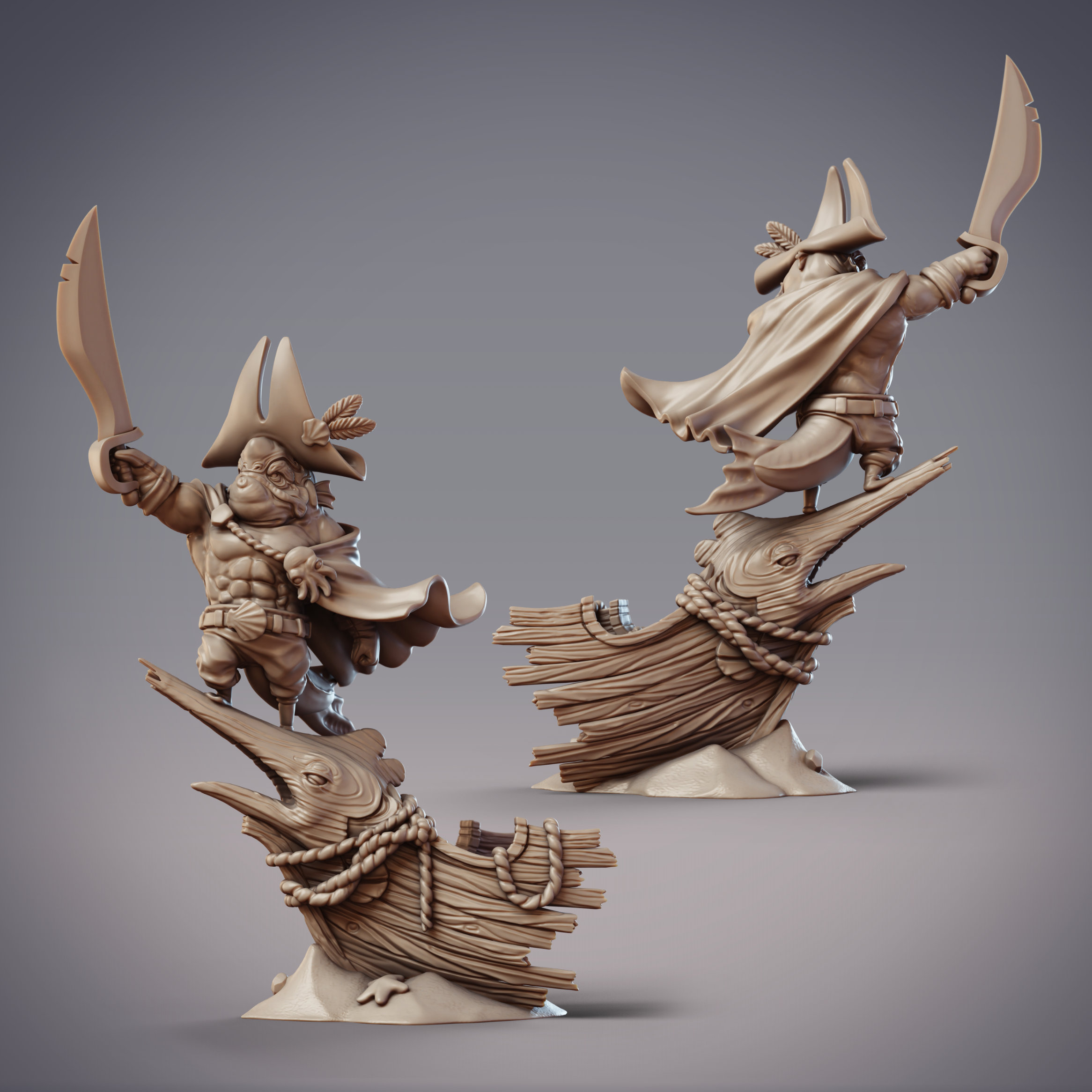 Sommos Jow Pirate Captain Dagon