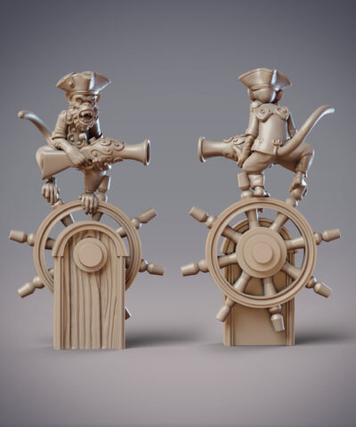 Alternative view of Monkey Guard Hazi