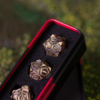 Bronze Fractures | Heavy Metal Dice Set