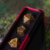 Gold Treasure Chest | Heavy Metal Dice Set