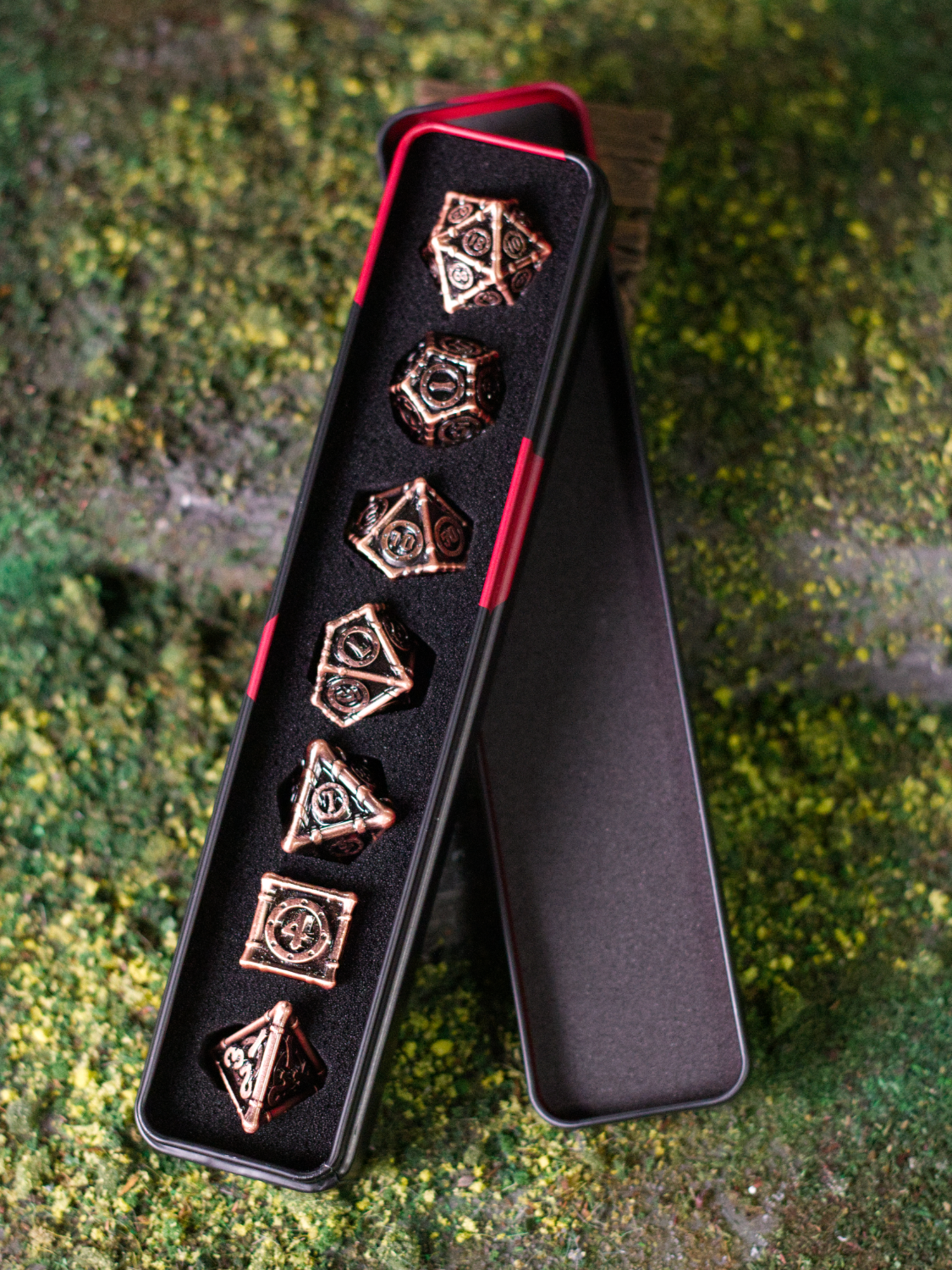 Copper Treasure Chest | Heavy Metal Dice Set - Image 2