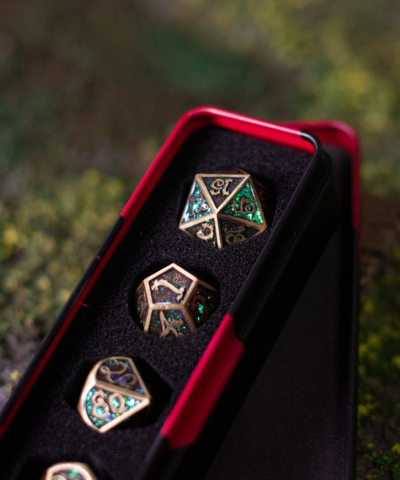Green Mirage | Heavy Metal Dice Set