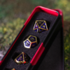 Blue Vortex | Heavy Metal Dice Set