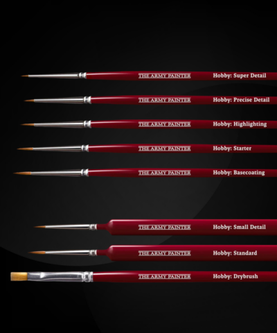 Alternative view of Hobby Drybrush | The Army Painter