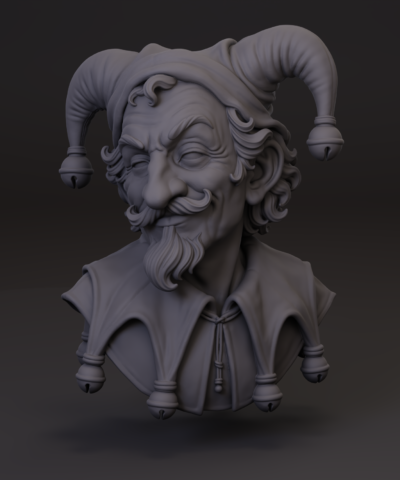 Silvio, Jester to Queen Elowen