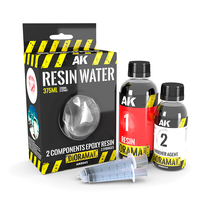 Resin Water 2-Component Epoxy Resin 375ml