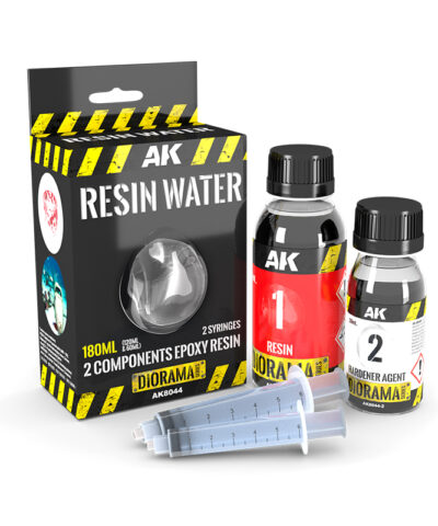 Resin Water 2-Component Epoxy Resin 180ml