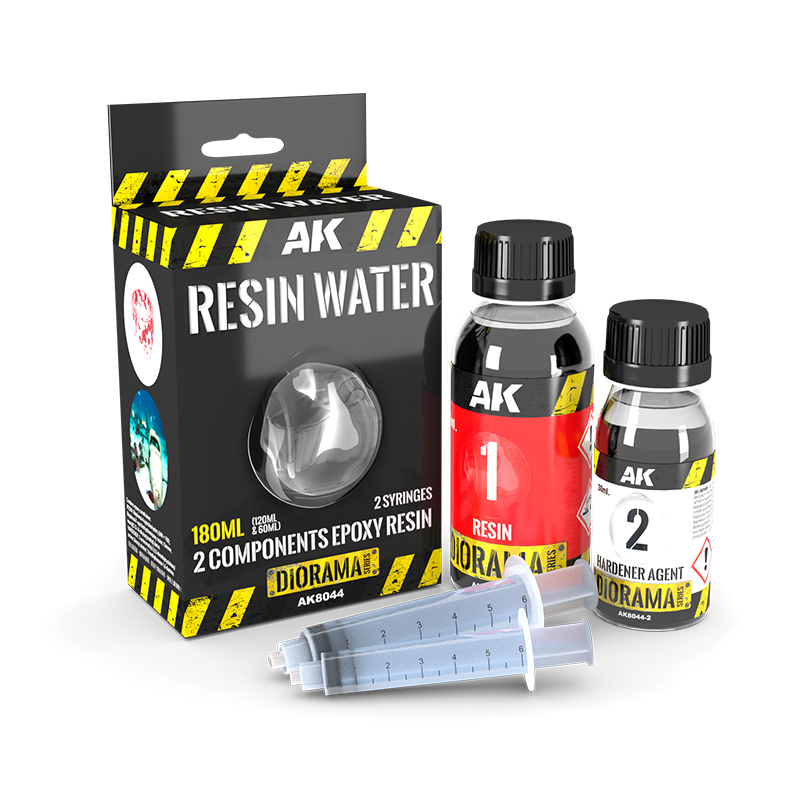 Resin Water 2-Component Epoxy Resin 180ml