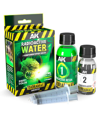 Resin Radioactive Water 2-Component Epoxy Resin 180ml