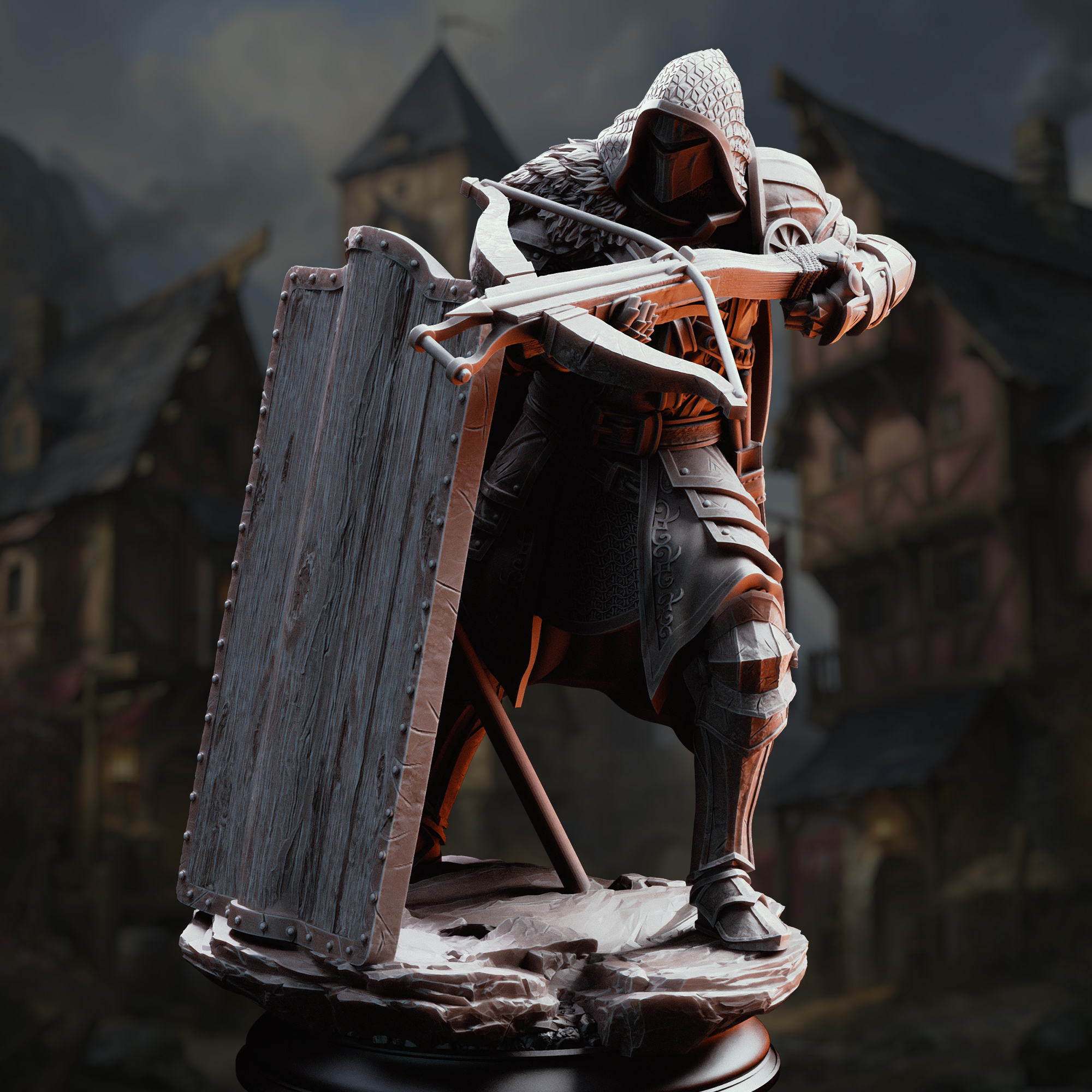 Erik of the Scarlett Road - Crossbow Knight - Shield