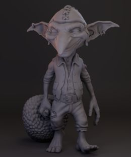 Lil Querblin (75mm Display Miniature) - Image 5