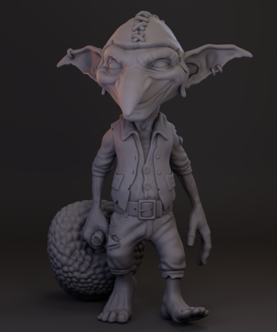 Lil Querblin (75mm Display Miniature) - Image 5