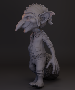 Lil Querblin (75mm Display Miniature) - Image 4