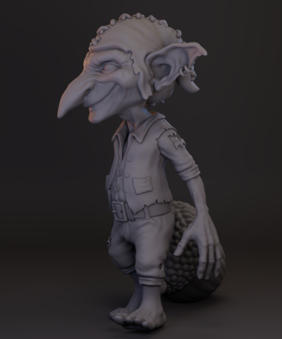 Lil Querblin (75mm Display Miniature) - Image 4