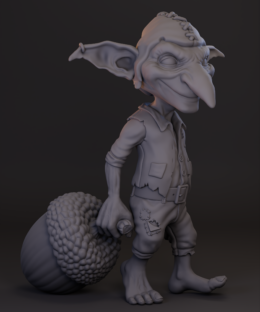 Lil Querblin (75mm Display Miniature)