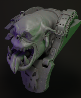 Alternative view of Maniac Orc