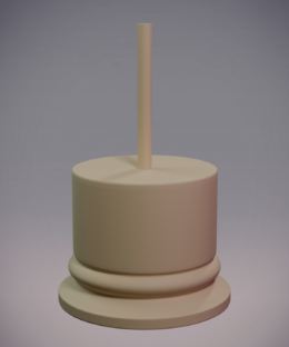 Plinth Round Stick