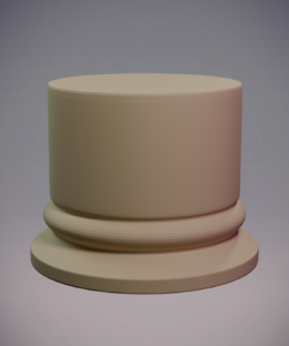 Plinth Round