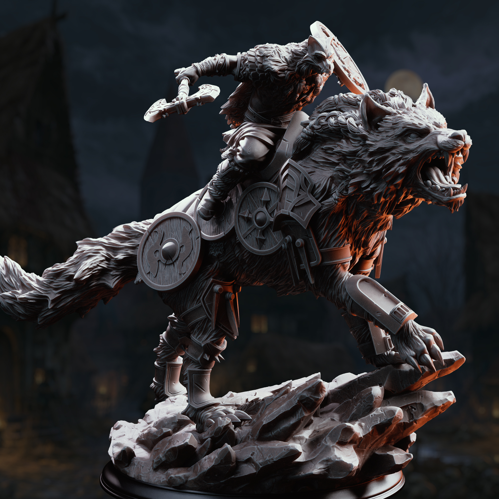 Skjolnir & Haarn - The Wolf Knight