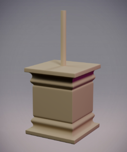 Plinth Fancy Stick