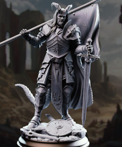 The Captain - Tiefling Veteran Soldier