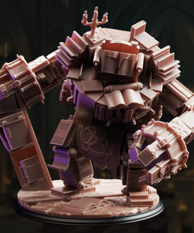 The Forbidden Section - Library Golem