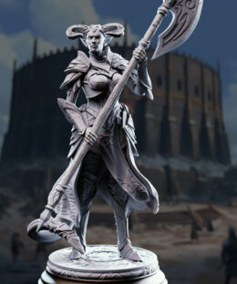 The Matriarch - Tiefling Noblewoman