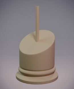 Plinth Round Tilt Stick