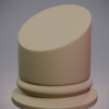 Plinth Round Tilt