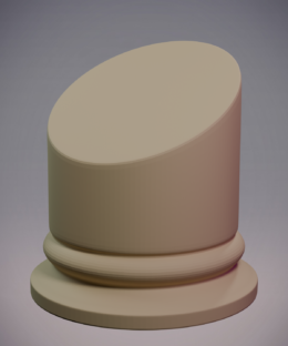 Plinth Round Tilt