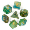 Green-Teal 4 Color Blend Dice