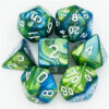 Blue & Green Color Mixed dice