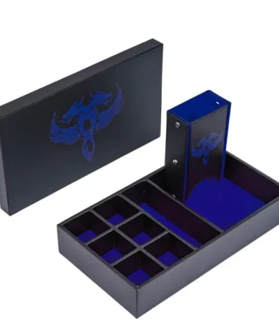 Luxe opberging voor dice & mini’s Blauw