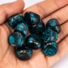 Green Acrylic Marbled D3 Dice